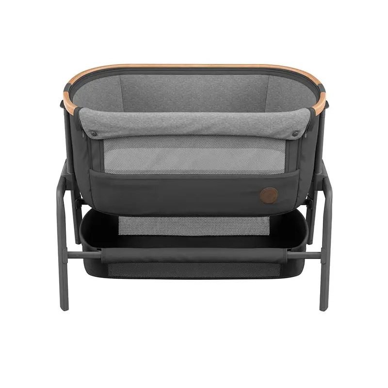 Cuna Colecho Lora Essential Grey + Juego sabanas jirafa 1 Cuna Colecho Lora Essential Grey + Juego sabanas jirafa
