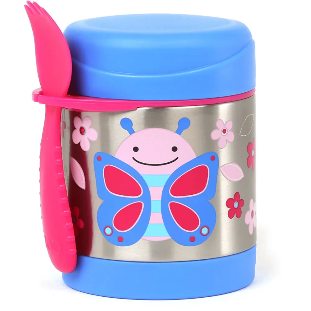 Pack Escolar Animales Lonchera Flamenco + Termo Mariposa 7 Pack Escolar Animales Lonchera Flamenco + Termo Mariposa - Imagen 7