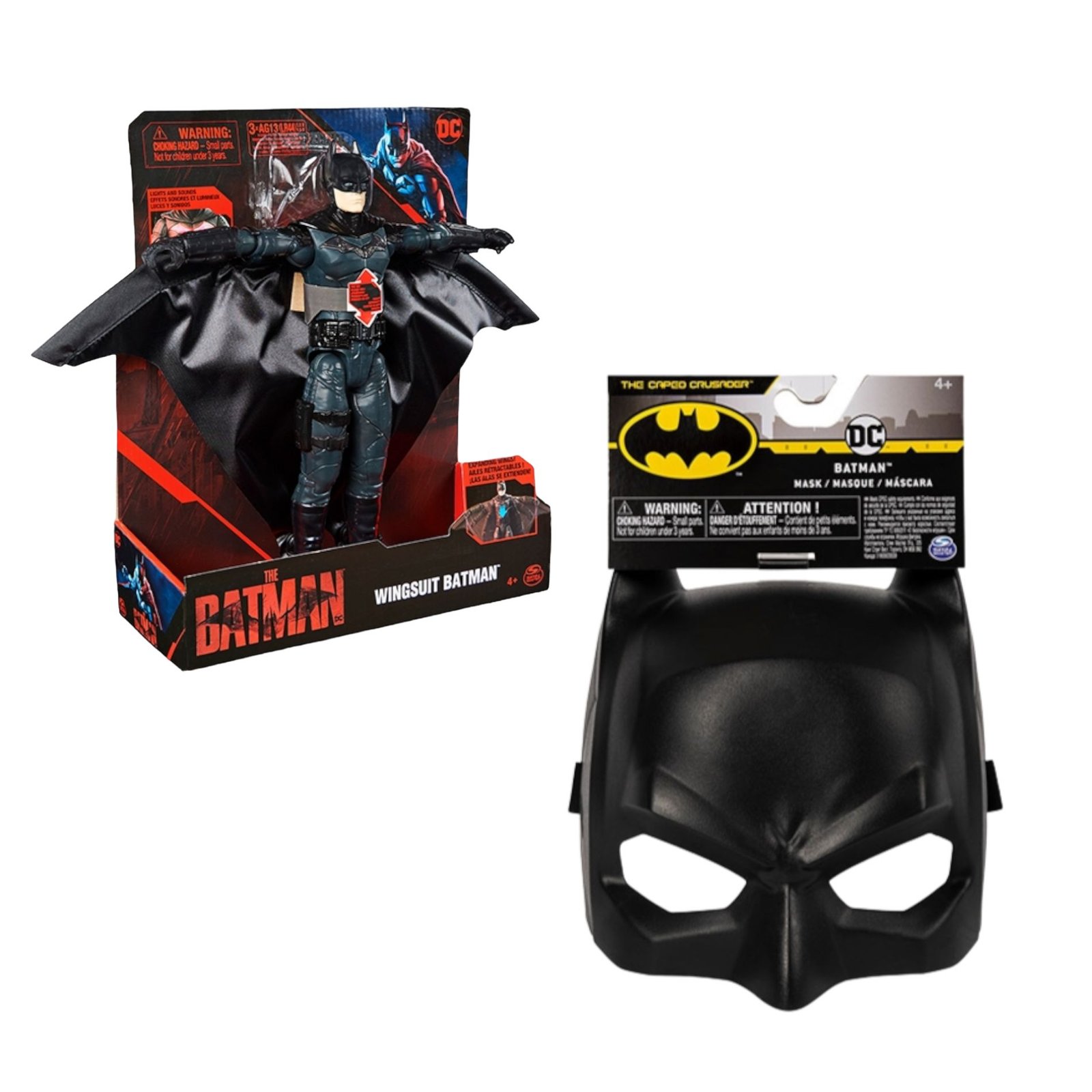 Batman Dc figura 30cm Mascara Batman Poster y revista LEGO 1 Batman Dc figura 30cm Mascara Batman Poster y revista LEGO