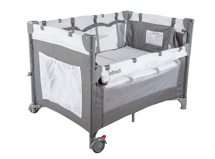 Cuna Colchón Playard Always Together Marengo Set 3 mamaderas anti-colic 5 Cuna Colchón Playard Always Together Marengo Set 3 mamaderas anti-colic - Imagen 5