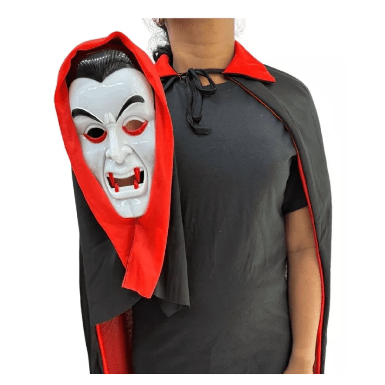 Mascara Drácula Halloween libre de BPA 2 Mascara Drácula Halloween libre de BPA - Imagen 2