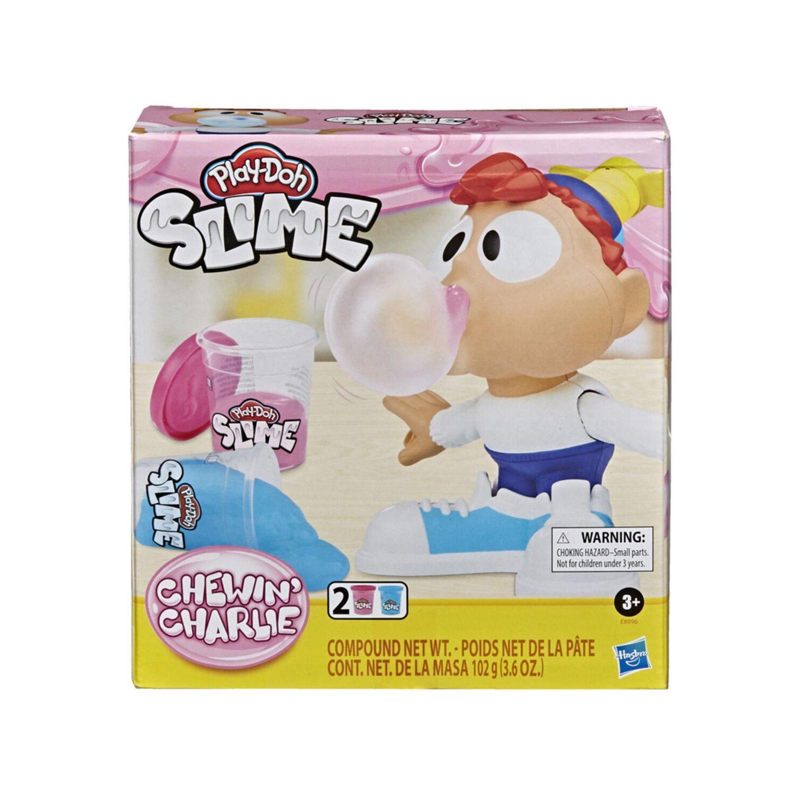 Juego de Burbujas Hasbro Play-Doh Slime Chewin' Charlie Slime 1 Juego de Burbujas Hasbro Play-Doh Slime Chewin' Charlie Slime