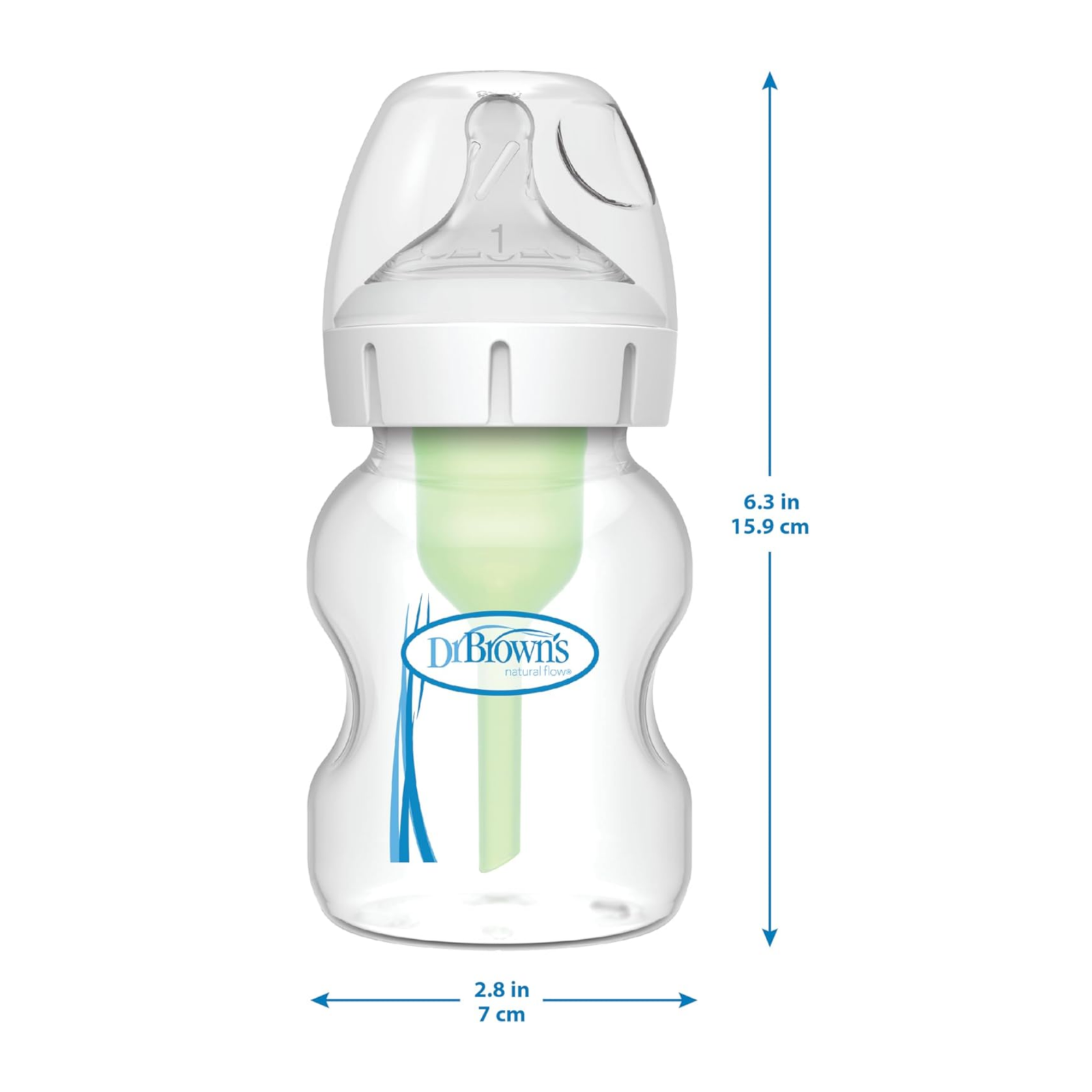 Pack Mamadera Anticólico Boca Ancha 150 - 270ml libre de BPA 4 Pack Mamadera Anticólico Boca Ancha 150 - 270ml libre de BPA - Imagen 4