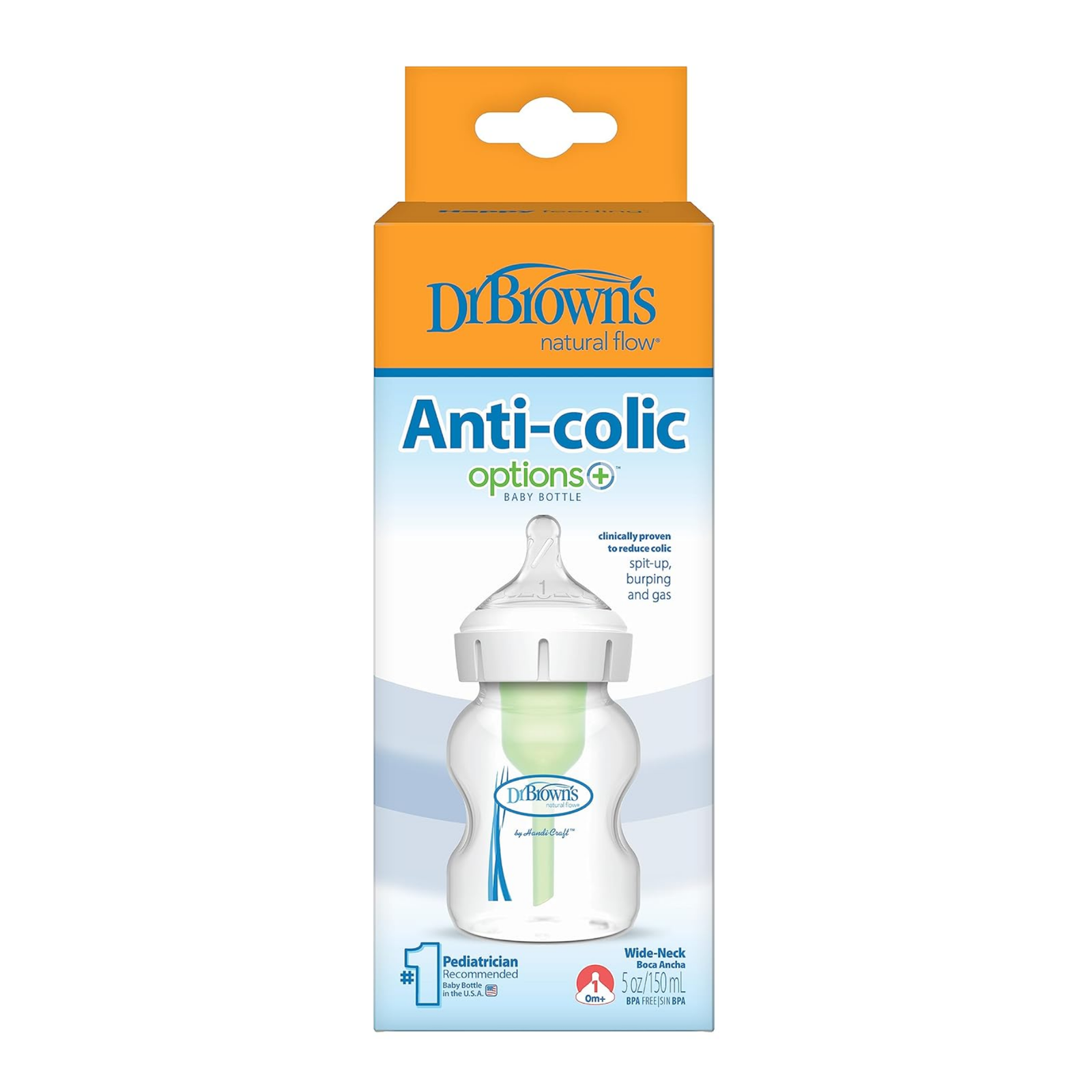 Pack Mamadera Anticólico Boca Ancha 150 - 270ml libre de BPA 5 Pack Mamadera Anticólico Boca Ancha 150 - 270ml libre de BPA - Imagen 5