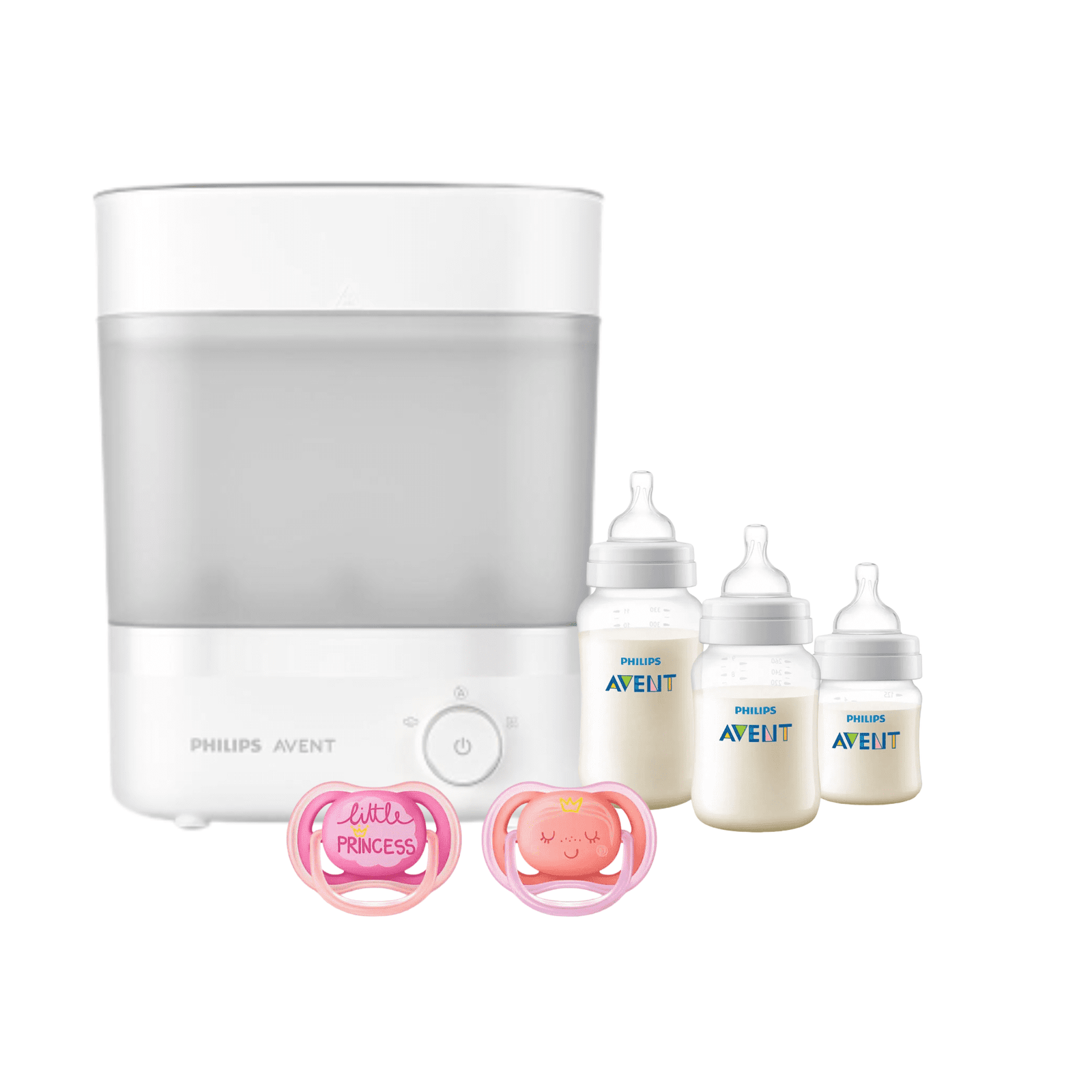 Pack Extractor de leche Eléctrico y Cepillo Rosado higiene mamadera 1 Pack Extractor de leche Eléctrico y Cepillo Rosado higiene mamadera