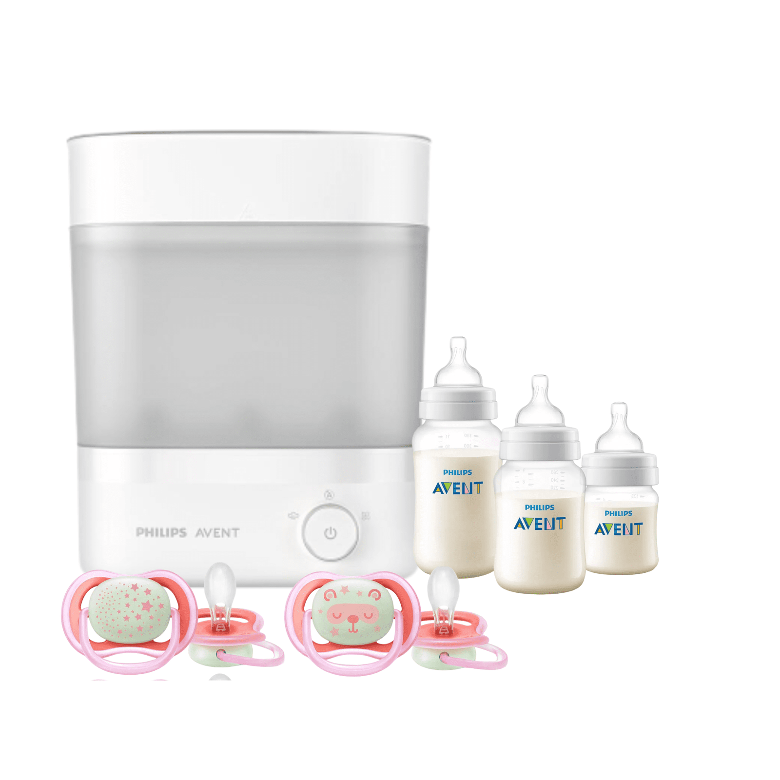 Pack Extractor de leche Eléctrico y Cepillo Azul higiene mamadera 1 Pack Extractor de leche Eléctrico y Cepillo Azul higiene mamadera
