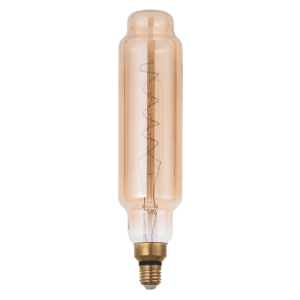 Ampolleta LED filamentos E27 4W luz cálida tipo Tubo