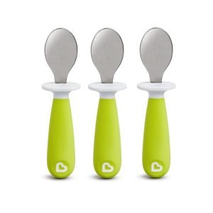 Set de 3 Cucharas Verde Claro Munchkin