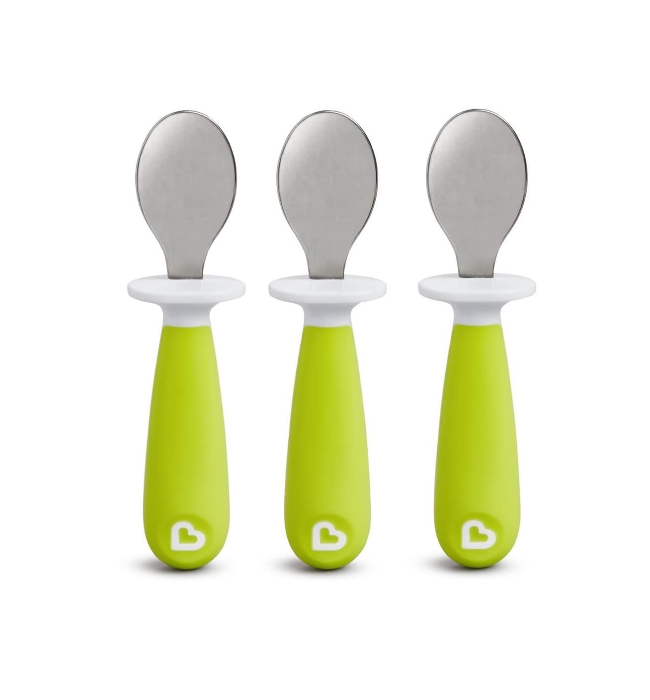 Set de 3 Cucharas Verde Claro Munchkin 1 Set de 3 Cucharas Verde Claro Munchkin