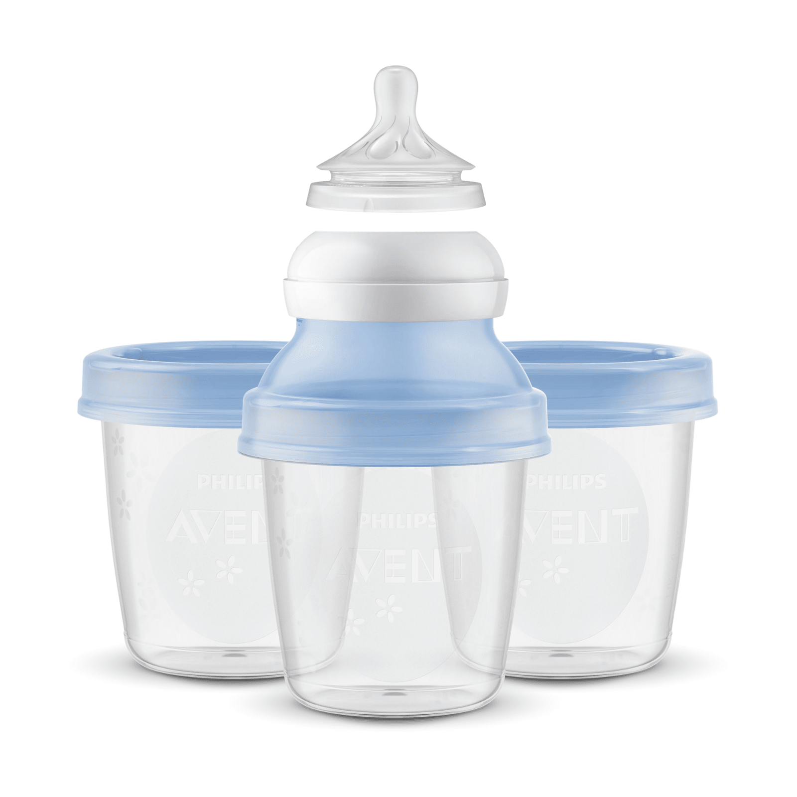 Extractor de leche manual Avent + Set de 3 mamaderas Translúcido 5 Extractor de leche manual Avent + Set de 3 mamaderas Translúcido - Imagen 5