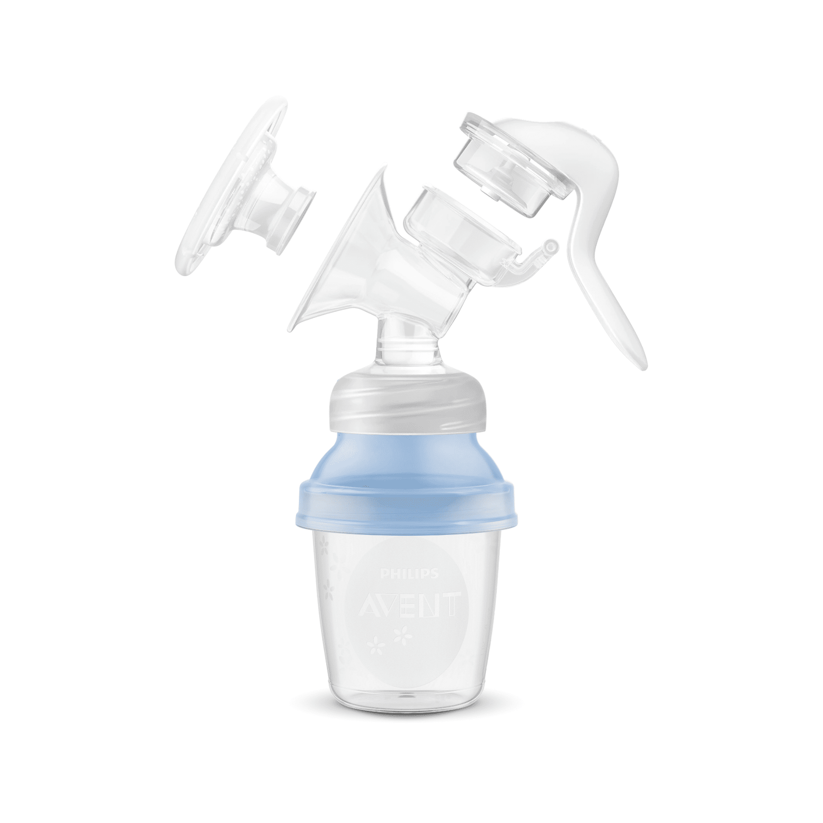 Extractor de leche manual Avent + Set de 3 mamaderas Translúcido 3 Extractor de leche manual Avent + Set de 3 mamaderas Translúcido - Imagen 3