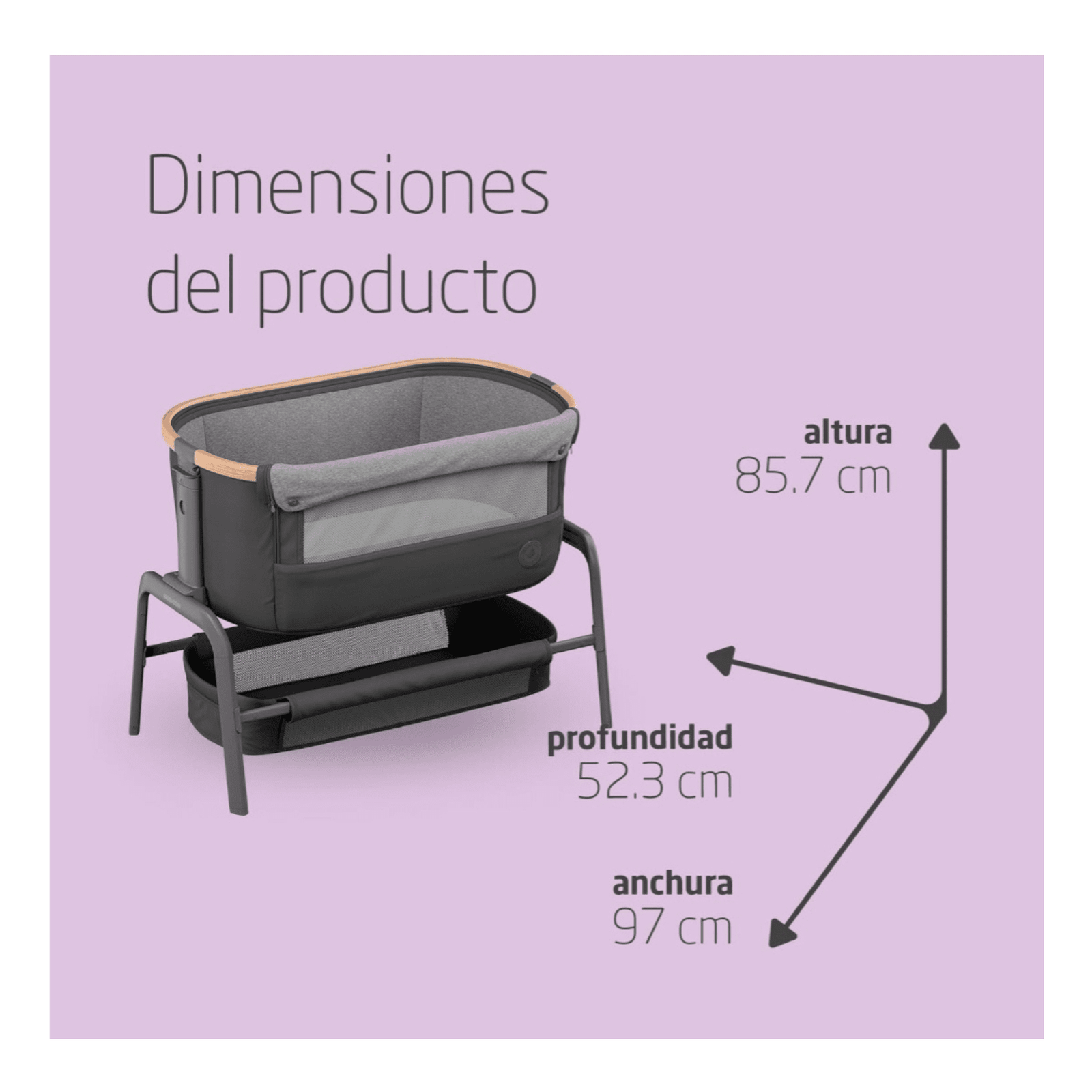 Cuna Colecho Lora Essential - Protector-Cojin Cervical 20 Cuna Colecho Lora Essential - Protector-Cojin Cervical - Imagen 20