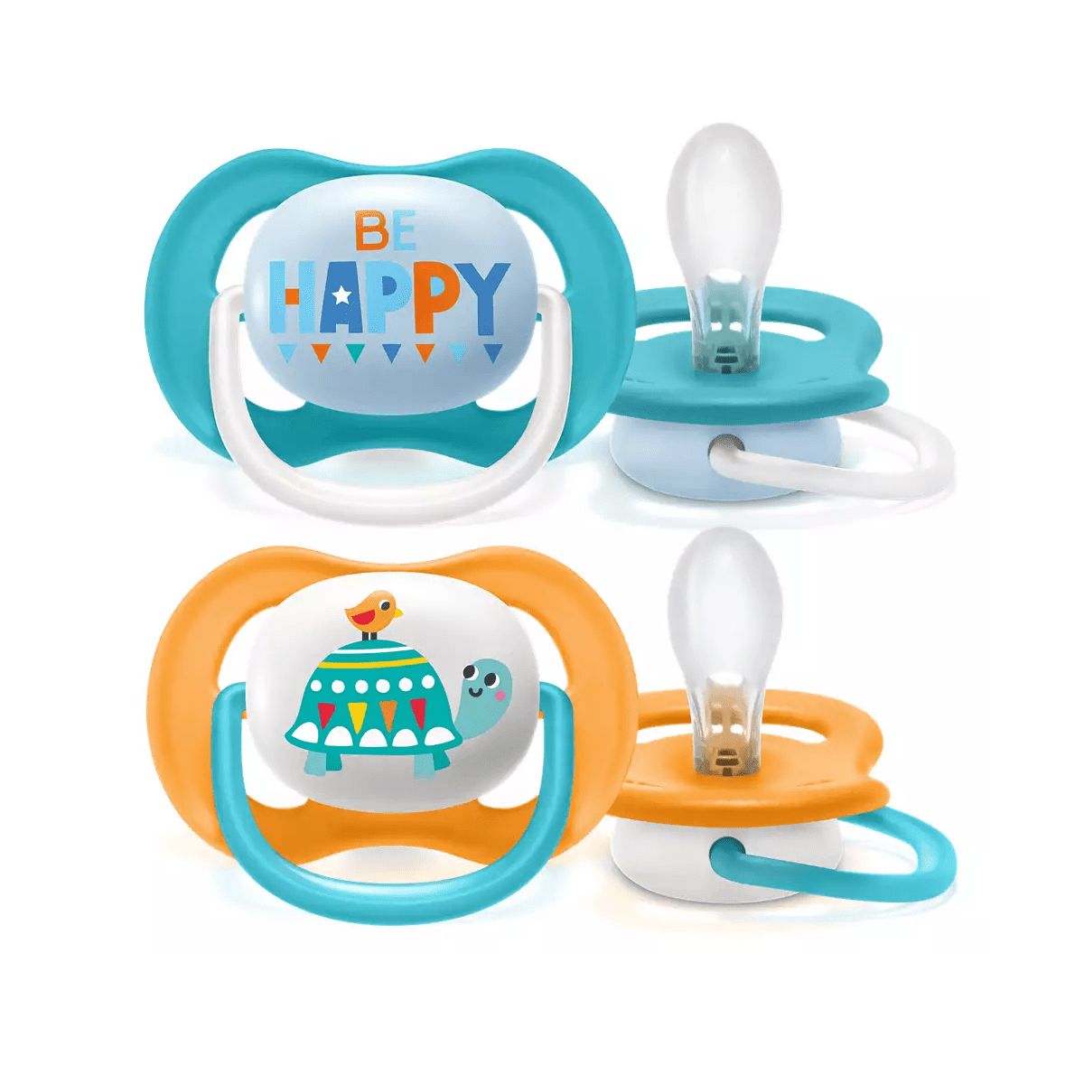 Chupete Ultra Air Collection, Happy/tortuga 6-18m 1 Chupete Ultra Air Collection, Happy/tortuga 6-18m