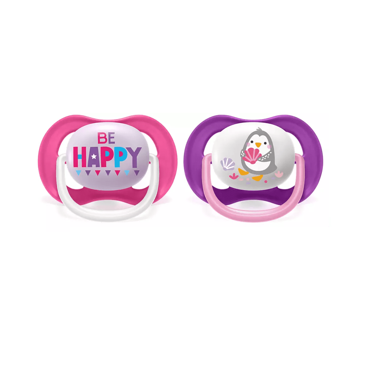 Chupete Ultra Air Collection, Happy/Pinguino 6-18m 2 Chupete Ultra Air Collection, Happy/Pinguino 6-18m - Imagen 2