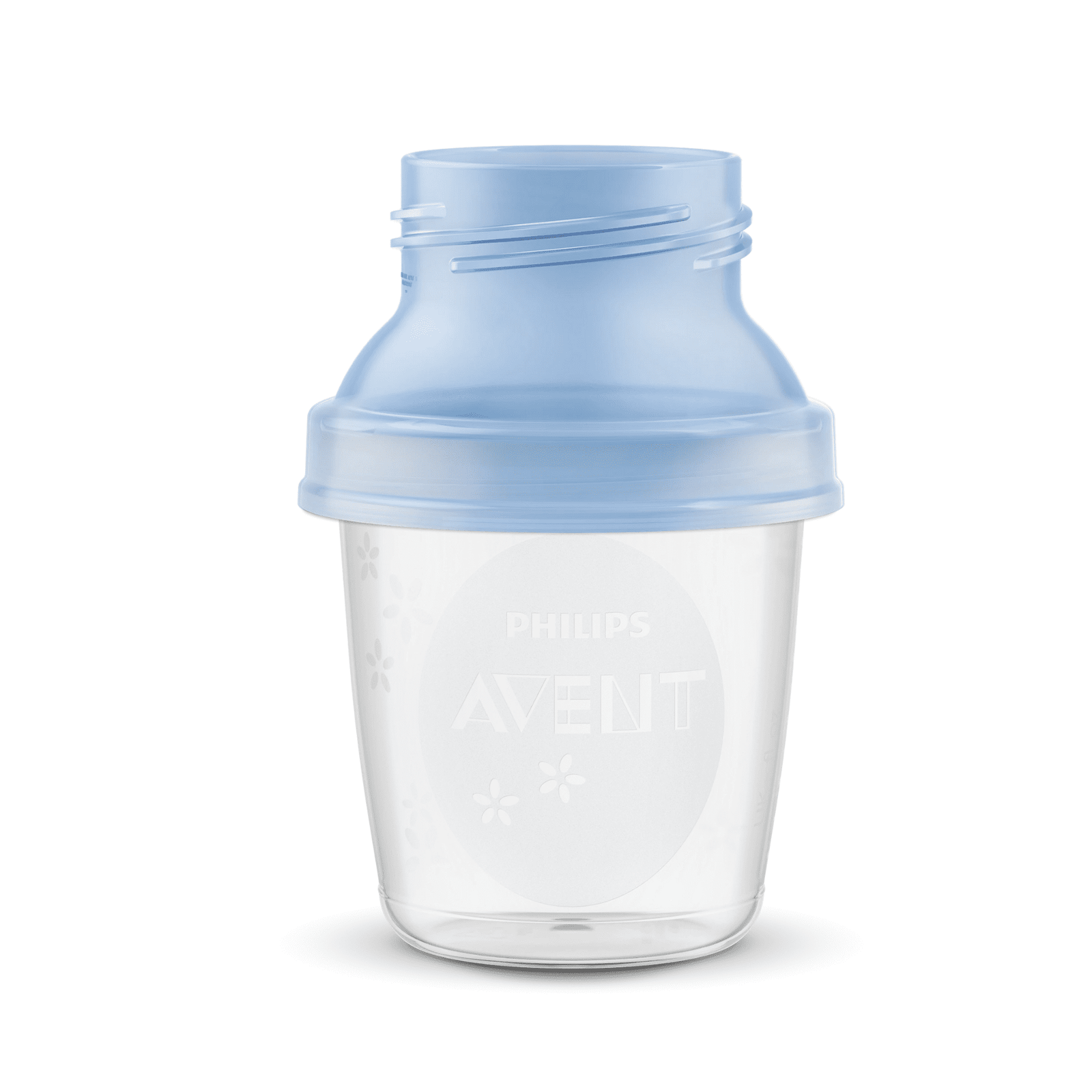 Set 10 Vasos de almacenamiento 0m+ 180ml + Set de 3 mamaderas Blue 4 Set 10 Vasos de almacenamiento 0m+ 180ml + Set de 3 mamaderas Blue - Imagen 4