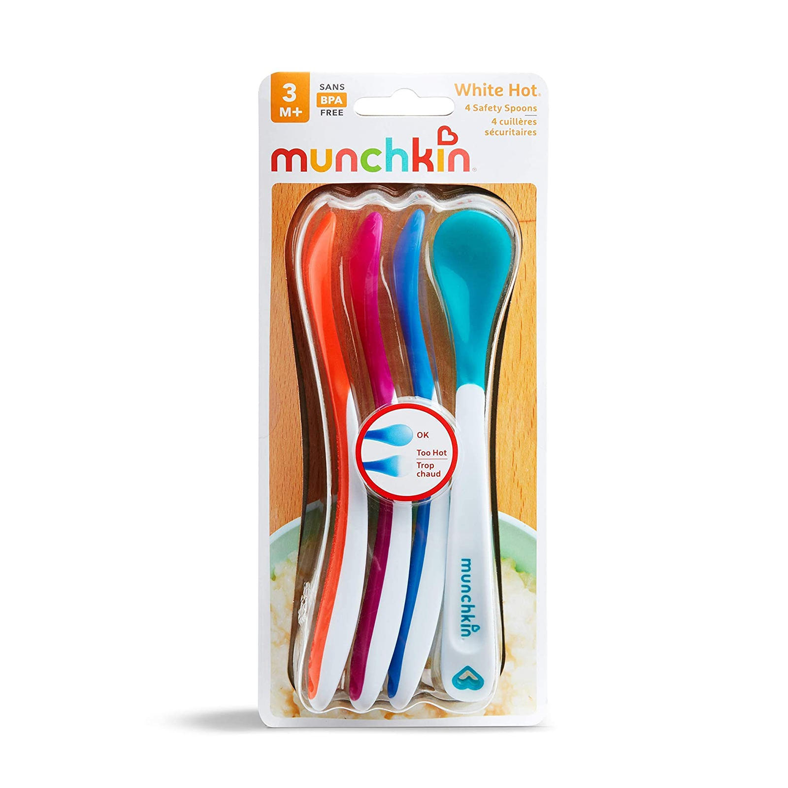 Set de 4 Cucharas C/sensor de Temperatura Munchkin 2 Set de 4 Cucharas C/sensor de Temperatura Munchkin - Imagen 2