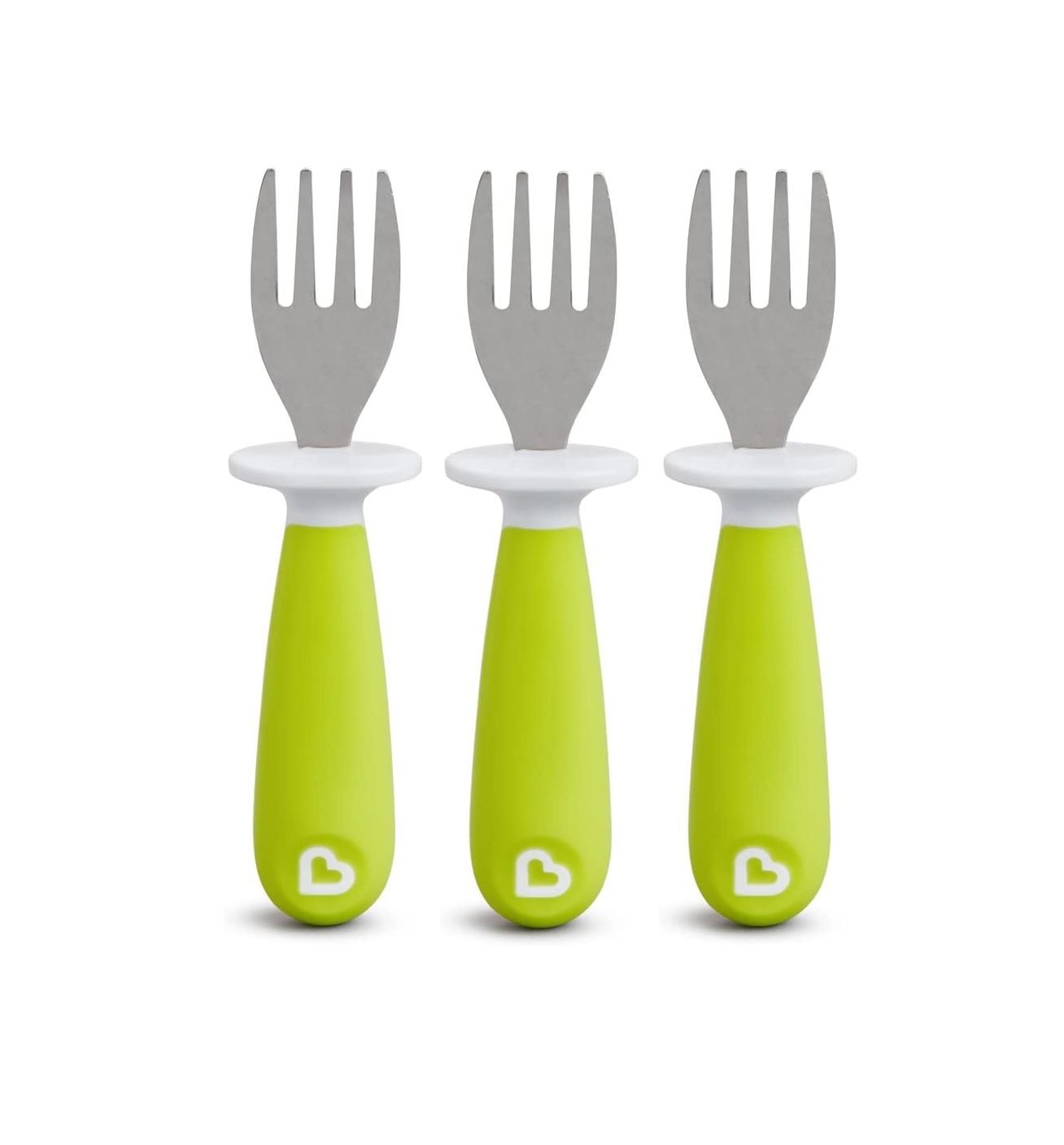 Set de 3 Tenedores Verde Claro Munchkin 2 Set de 3 Tenedores Verde Claro Munchkin - Imagen 2