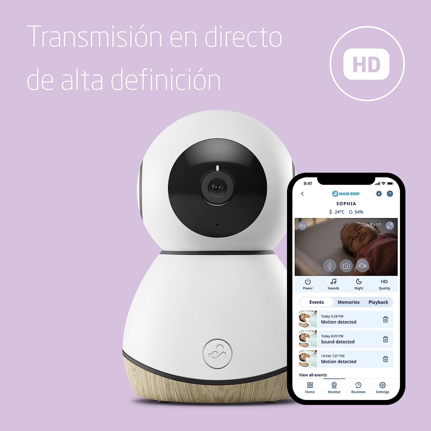 Videomonitor Baby-Wifi Maxi-Coxi 5 Videomonitor Baby-Wifi Maxi-Coxi - Imagen 5