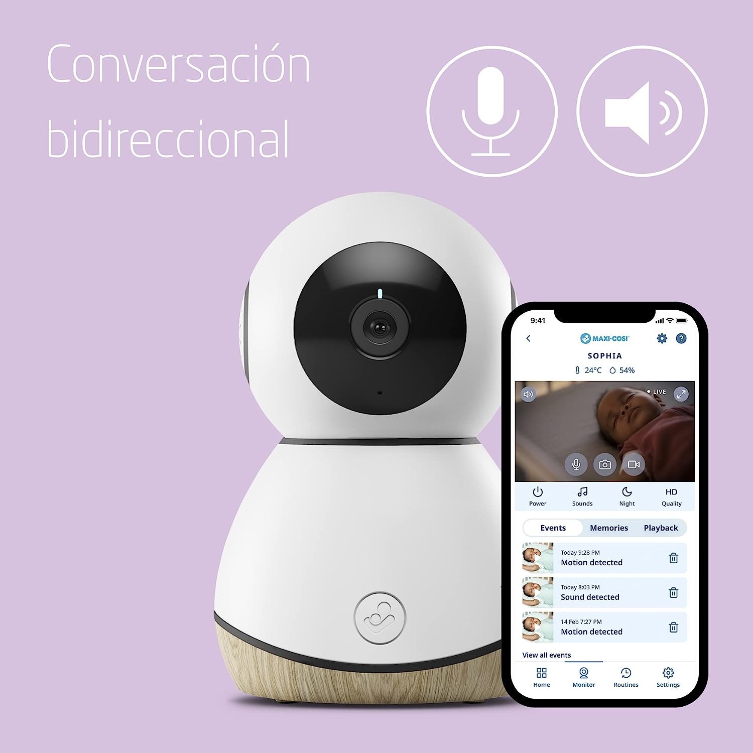 Videomonitor Baby-Wifi Maxi-Coxi 7 Videomonitor Baby-Wifi Maxi-Coxi - Imagen 7