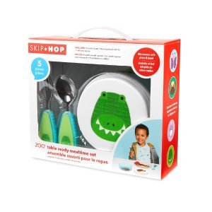 ZOO Set de Alimentacion- Crocodile Skip Hop