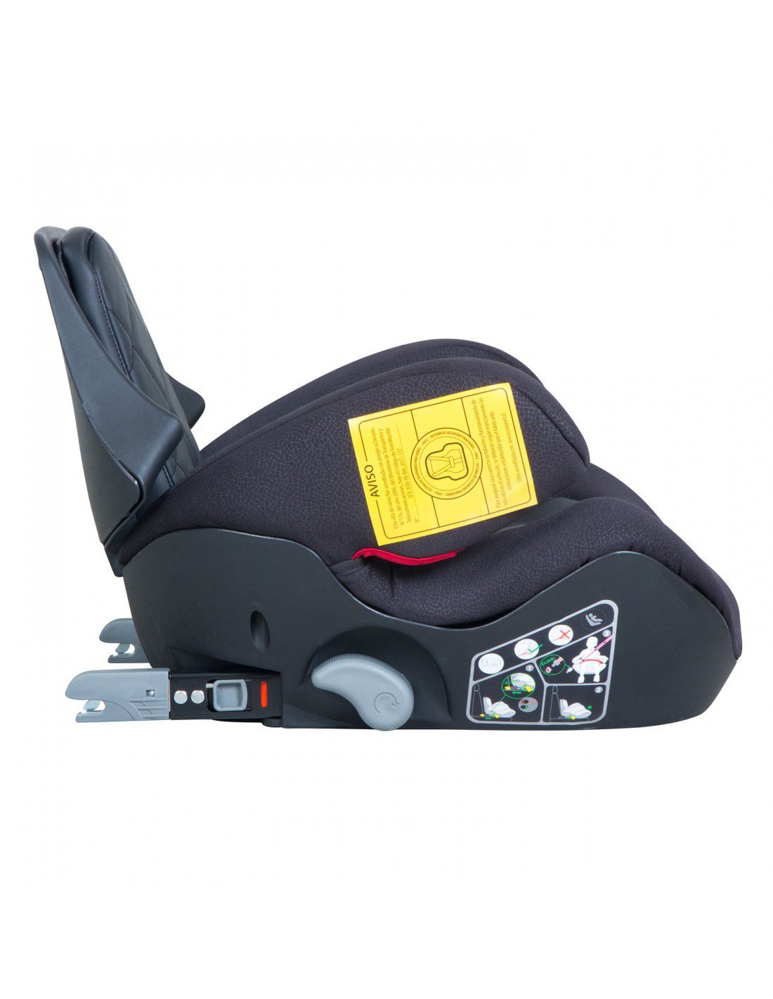 Silla Auto Alzador Go Isofix Black Stone Infanti 4 Silla Auto Alzador Go Isofix Black Stone Infanti - Imagen 4