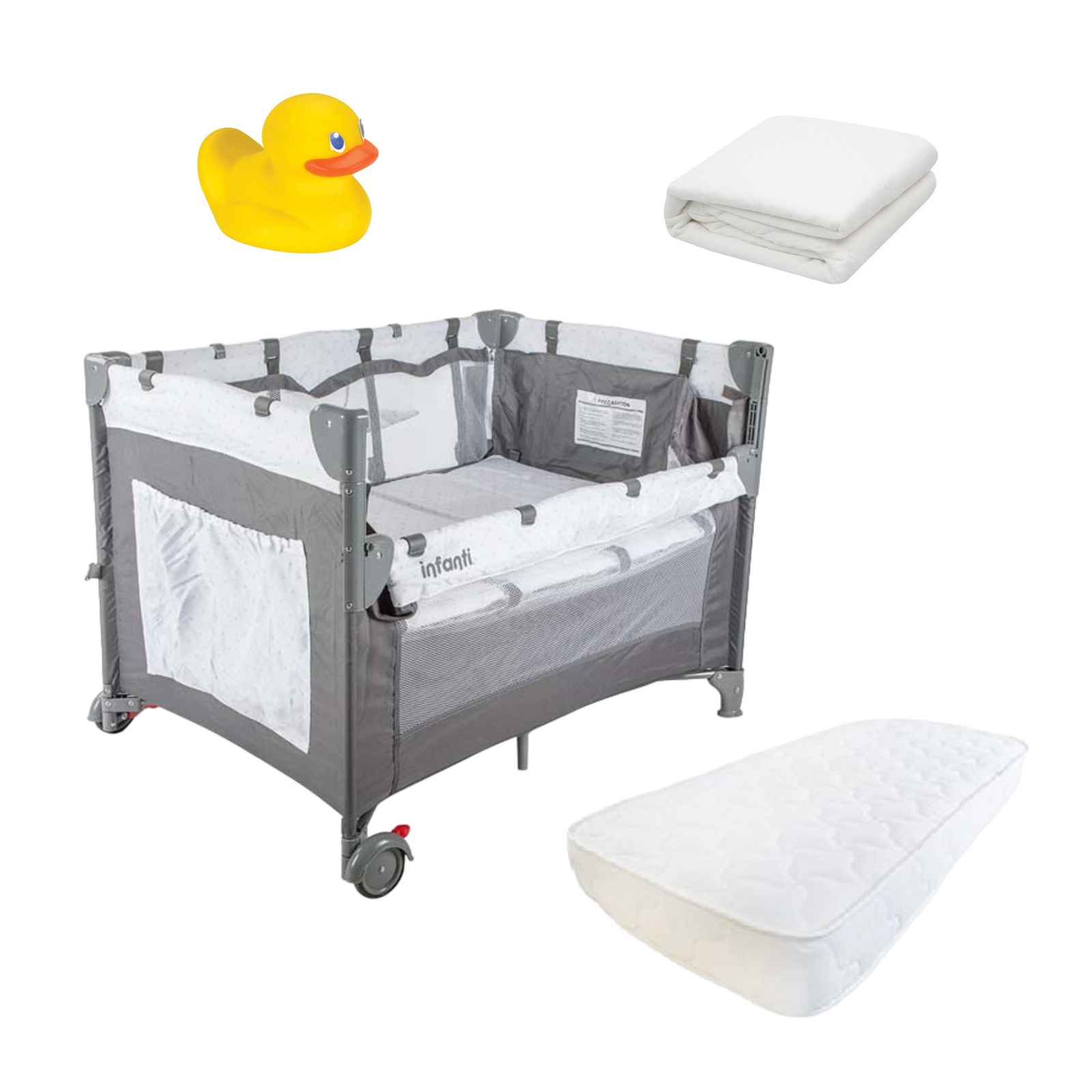 Cuna Colchón - Protector Playard Always Together Marengo Patito 1 Cuna Colchón - Protector Playard Always Together Marengo Patito