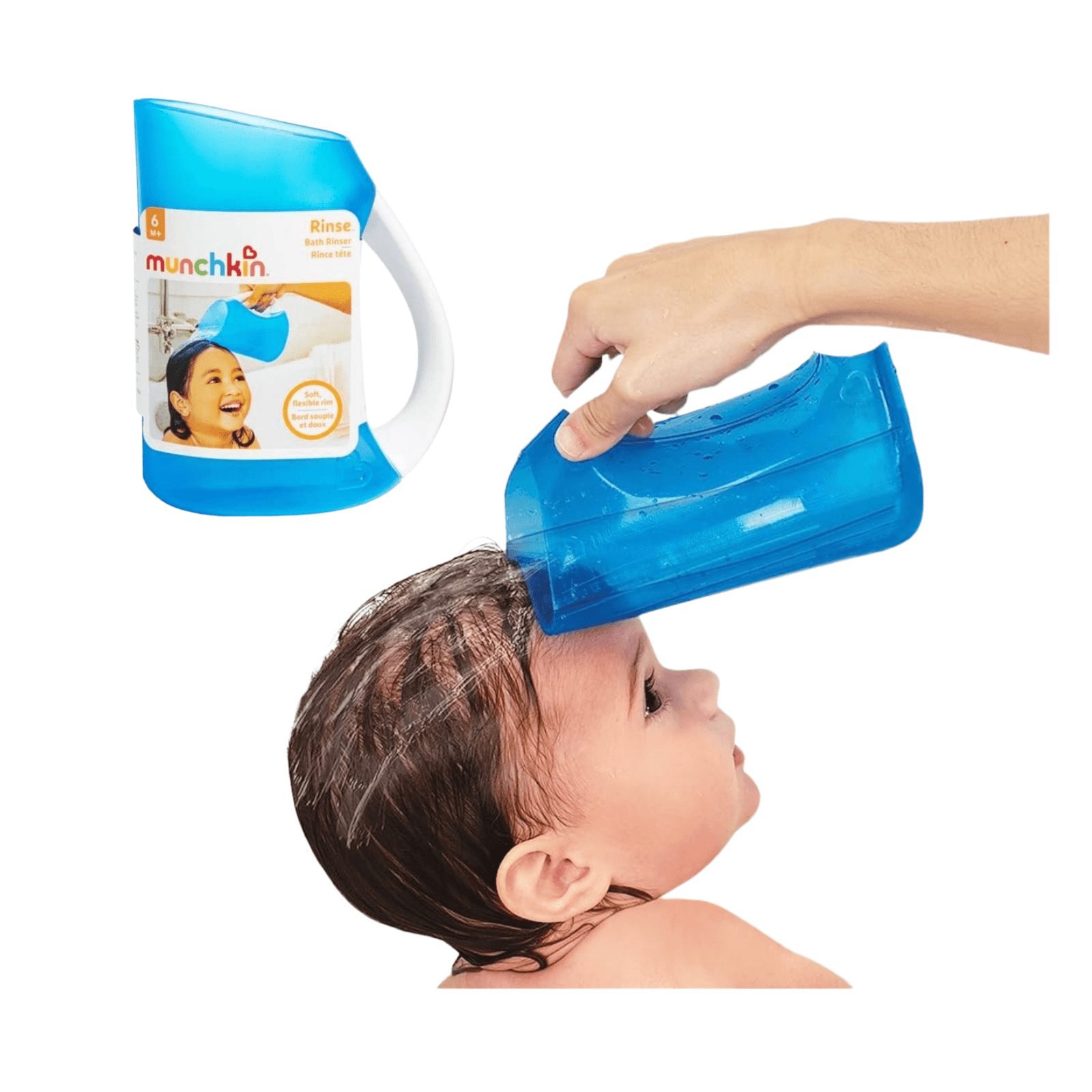 Hamaca para baño más jarro flexible y termómetro patito de bañera 1 Hamaca para baño más jarro flexible y termómetro patito de bañera